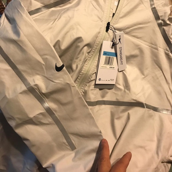 Nike Other - NWT White Nike Rain Jacket